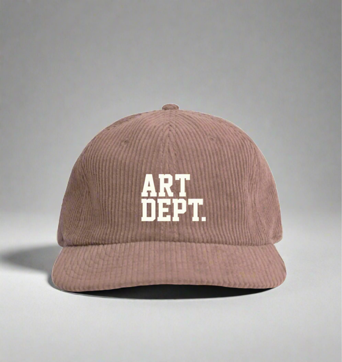 Art Dept. Embroidery Logo Adjustable Hat class cord cap