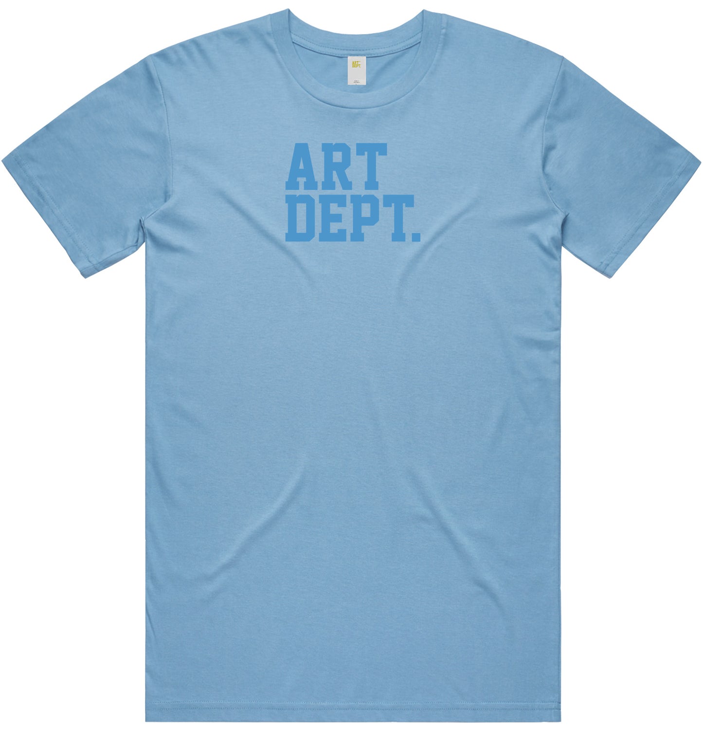 Art Dept. Tonal Logo Carolina Blue Color