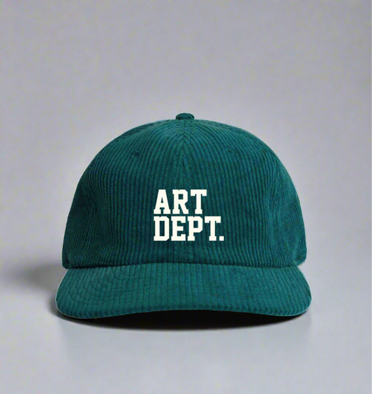 Art Dept. Embroidery Logo Adjustable Hat class cord cap