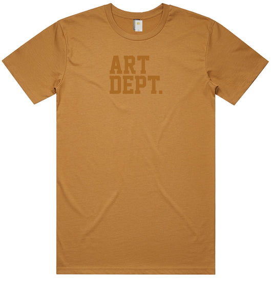 Art Dept. Tonal Logo camel Color