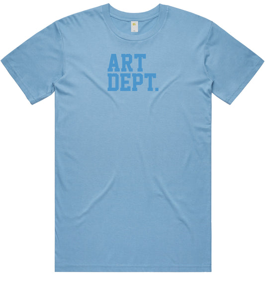 Art Dept. Tonal Logo Carolina Blue Color